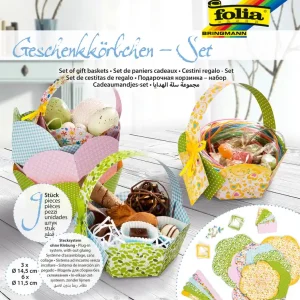 Preis Gesenkt Geschenkkörbchen-Set 9 Stück 3 x 14,5 und 6 x 11,5 cm