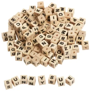 Knallerangebot Buchstabenwürfel 0,7x0,7cm 300 Stück