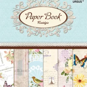 Designpapier Paper Book, 24 Blatt, 12 Motive Kracherpreis