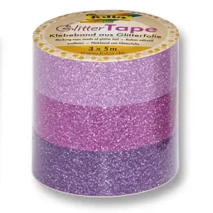 Glitter-Tape 3er-Set, 15mmx5m Direkt Vom Hersteller