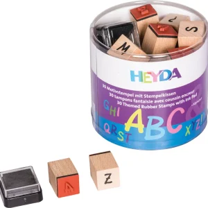 Highlight Stempelset ”Alphabet” 30 Stempel + Stempelkissen