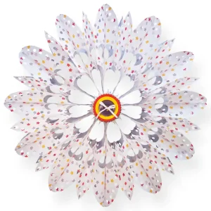 Butterbrottüten Blüten Bastelset 24 St., 10x22cm, Streu-Blümchen Beliebt