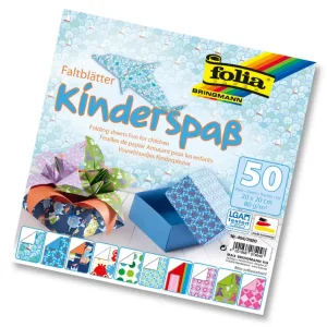 Knallerangebot Faltblätter 80g/m², Kids 20x20cm,50 Blatt,5 Motive sortiert