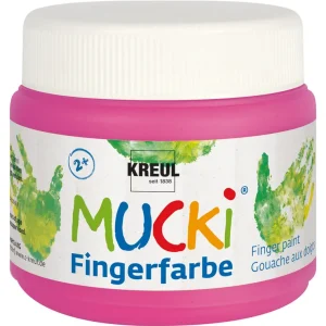 Ab Werk MUCKI Fingerfarbe 150ml Quietsch-Pink