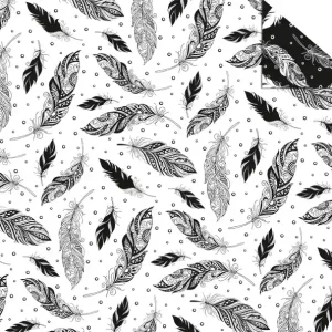 Motiv-Fotokarton Tangle Creation 1 ”Federn” 10 Blatt DIN A4 300g/m² Top-Qualität