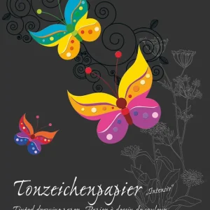 Tonpapier ”intensiv” Block DIN A4, 130g/m², 20 Blatt Neue Ware