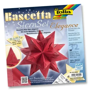 Sofort Bestellen Bascetta-Stern ”Elegance” Deep Jungle rot