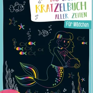 Top-Seller Das größte Kratzelbuch Mädchen