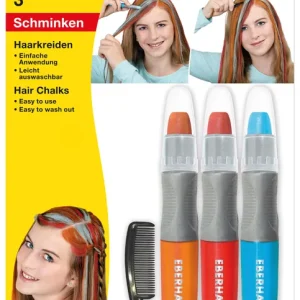 Haarkreide - Set mit 3 Kreiden Basic Meistverkauft