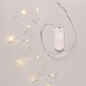 Heißes Angebot Mini-Lichterkette mit Schalter (CR2032) Kette mit 10 Lämpchen