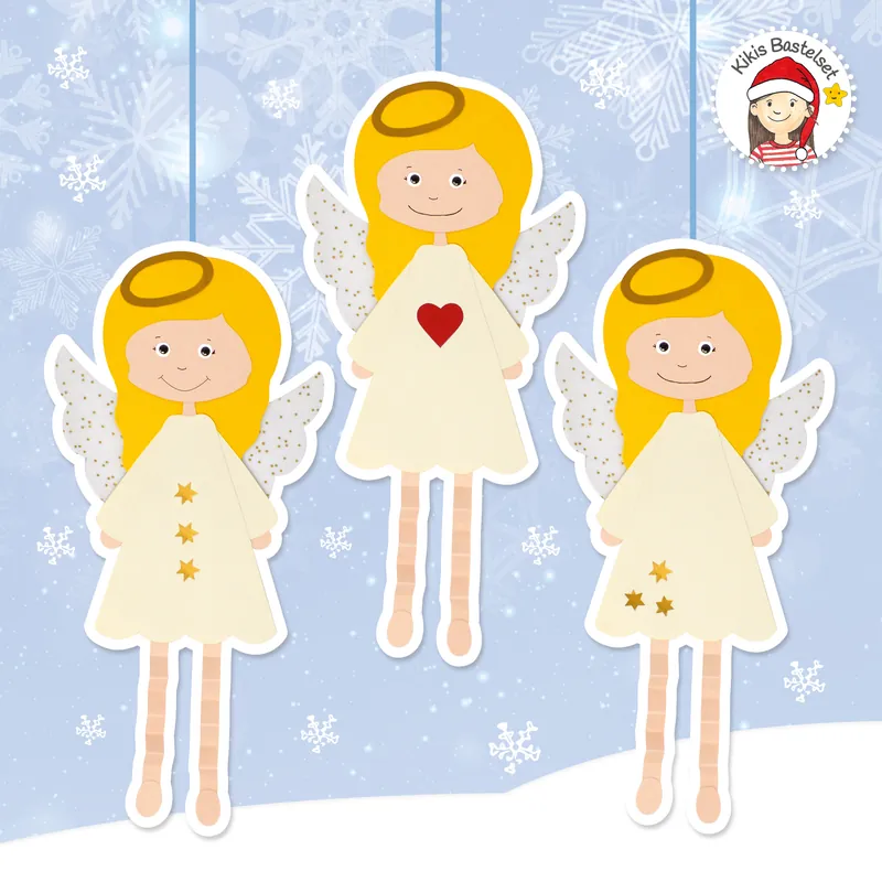 Wochenendangebot Baumelfreunde ”Engele” Set mit 12 Stück