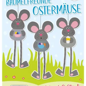 Ab Werk Baumelfreunde Ostermäuse Bastelset für 6 Figuren