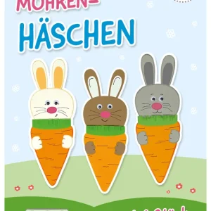 Meistverkauft Möhrchen-Häschen Bastelset für 6 Figuren