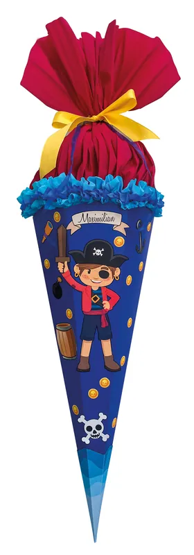 Schultüten Bastelset ”Pirat Maximilian” Sale