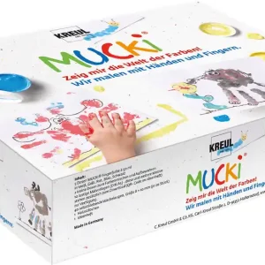 Sonderaktion Mucki Set ”Wir malen mit Händen und Fingern”
