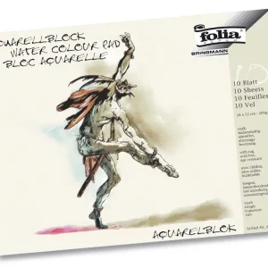 Markenware Aquarellblock, 10 Blatt
