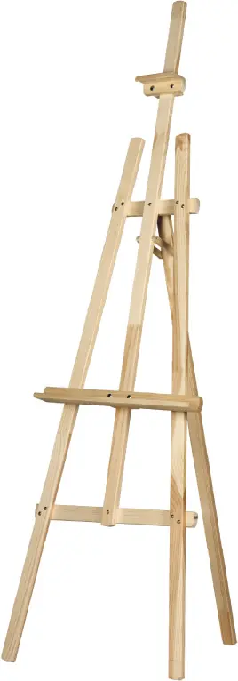 Deko-/Atelierstaffelei 58x150cm, aus Kiefernholz Kracherpreis