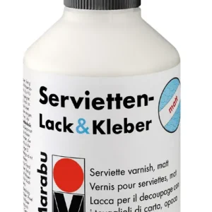 Handgefertigt Marabu-Servietten Lack&Kleber 250ml matt