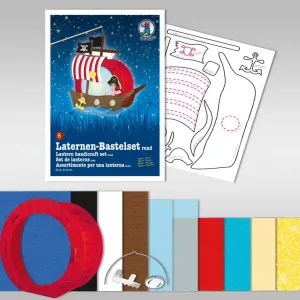 Angebot Laternen-Bastelset ”Piratenschiff”