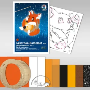 Mega-Angebot Laternen-Bastelset ”Fuchs”