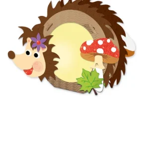 Laternen-Bastelset Igel Exklusiv