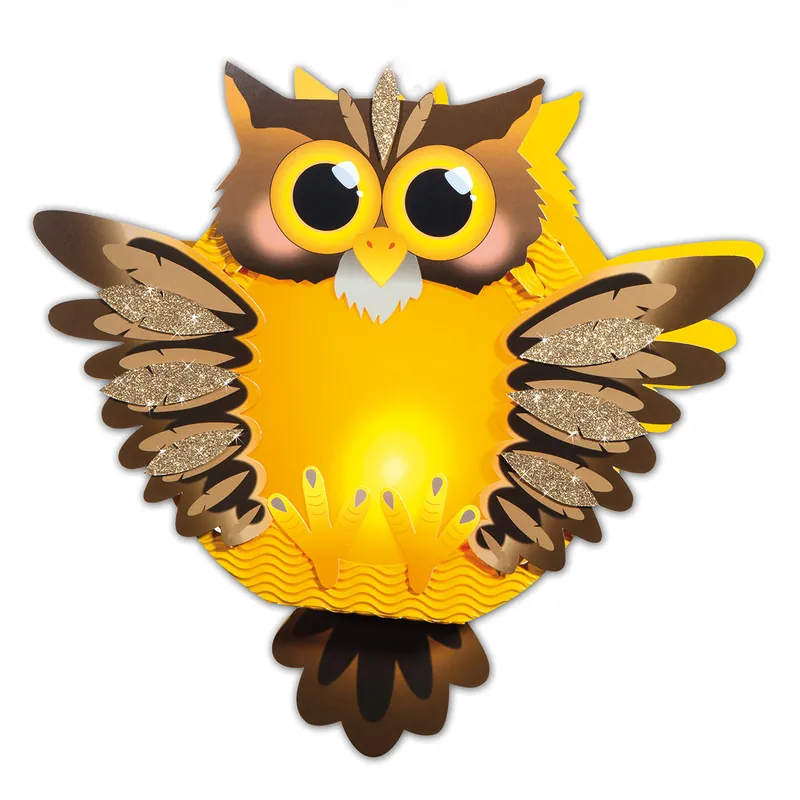 Laternen-Bastelset ”Eule” Kostenloser Versand