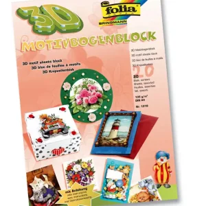 Preisreduziert 3D-Motiv-Block, 20 Bogen DIN A4