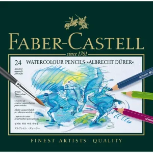 Saisonangebot Aquarellstifte A.Dürer 24 Farben Metalletui
