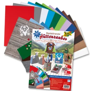 Bastelset Hüttenzauber 40 Teile Sichere Zahlung