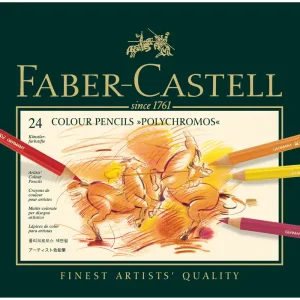 Polychromos Farbstift-Metalletui 24 Farben Sonderangebot