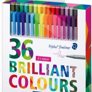 Triplus Fineliner Kartonetui mit 36 Stifen Sale