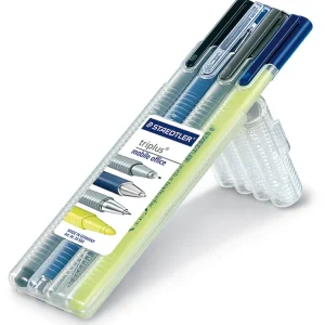 Saisonangebot Staedtler Fasermaler Triplus mobile office, Box mit 4 Stiften