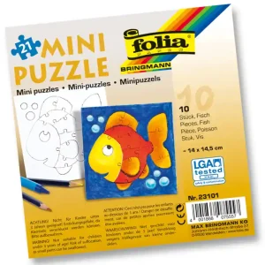 Begrenztes Angebot Mini Puzzle, extra stark, weiß