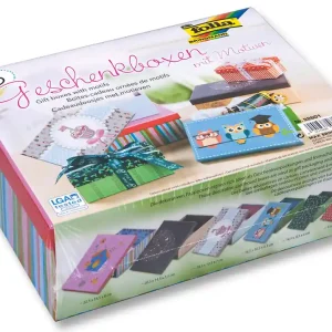 Geschenkboxen mit Motiven, 6er Set Gleich Bestellen