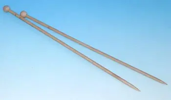 Paar Holz-Stricknadeln Gratis Versand