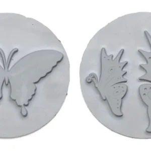 Top-Angebot Reliefeinlagen ”Schmetterlinge” 2 Stück, für runde Seifengießformen