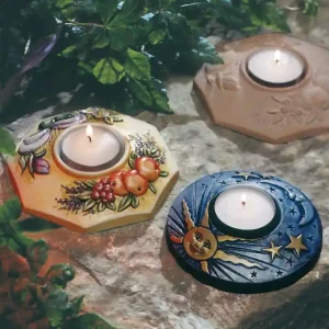 Jetzt Bestellen Kerzenhalter 2 Motive und 2 Teelichter
