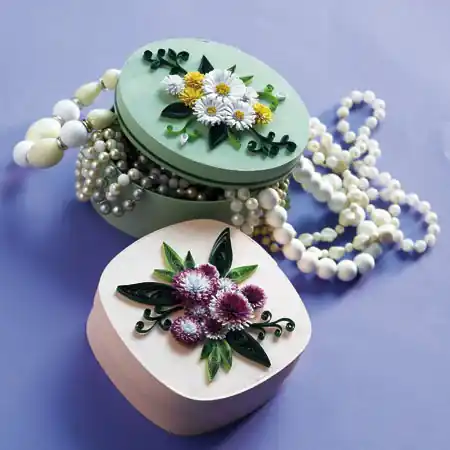 Schneller Versand Modern Quilling romantisch