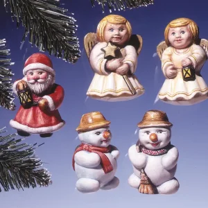 Mega-Angebot Reliefform ”3D Weihnachtsdeko” 5 Motive, 5cm