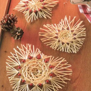 Zertifiziert Zauberhafte Strohsterne Von klassisch bis modern