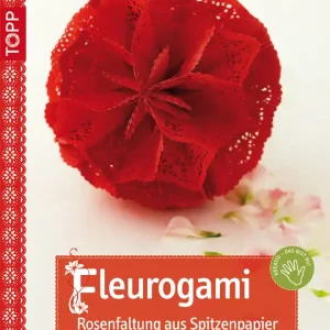 Rabatt Fleurogami - Rosenfaltung aus Spitzenpapier