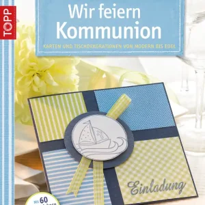 Bestseller Wir feiern Kommunion Karten und Tischdekoration von ....