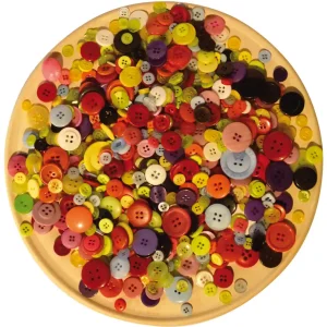 Knöpemix 500g, versch, Farben und Größen Echt