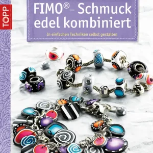 FIMO-Schmuck edel kombiniert in einfachen Techniken selbst gest. Begrenztes Angebot