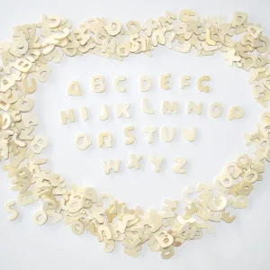 Gratis Versand Holzbuchstaben 300 Teile ca. 22mm