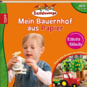 Limited Edition Bastelzwerge-Mein Bauernhof aus Papier