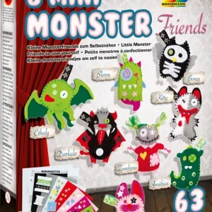 Aktuell Mini Monster Friends: 8 Monsterfreunde im Kleinformat ca. 7 x 8 cm