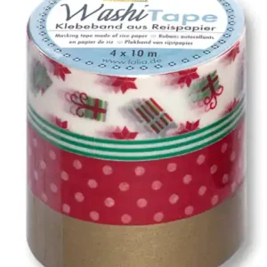 Washi Tape Set: Weihnachten Klassik 3x15mm1x5mm breit, 10m lang Bestseller