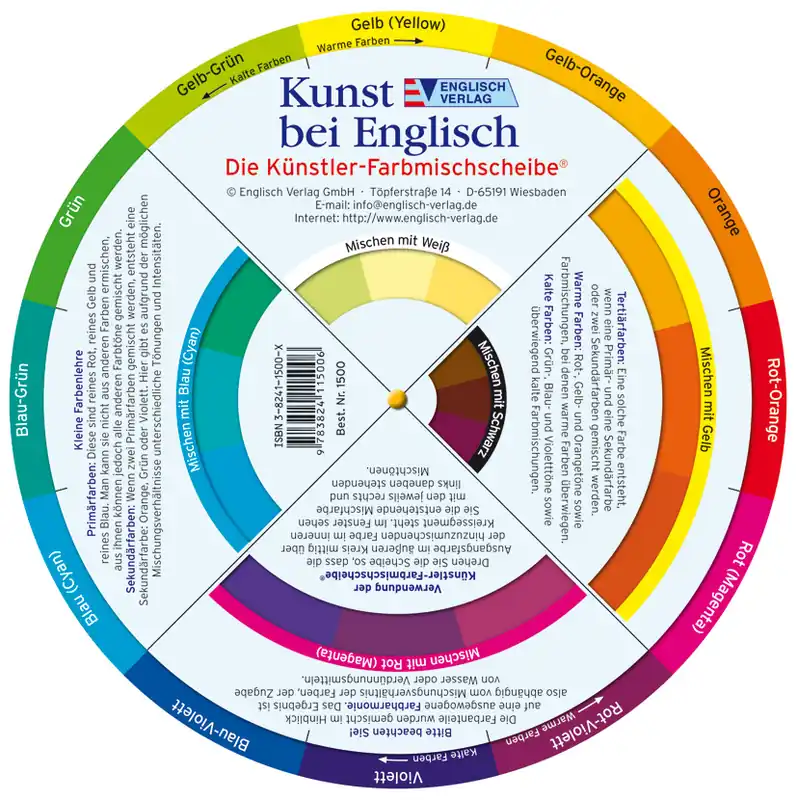 Künstler-Farbmischscheibe Direktkauf