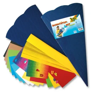 Schultütensets, 12 Stück sortiert Aktuell